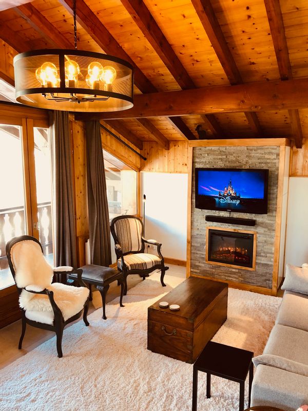 Les Gets renovated Penthouse appartement Old Town