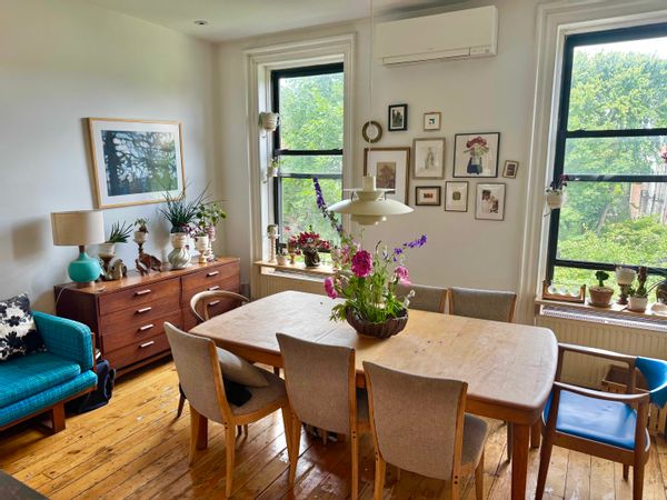 Sunny Triplex Brownstone apartment located in the heart of Park Slope.